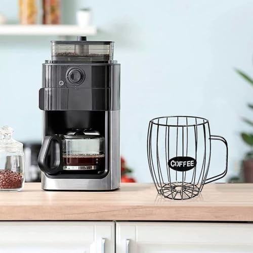 Suportes para Cápsulas de Café | Suporte para K Cup e Porta Cápsulas de Café, Organizador de K Cup, Suportes para K Cup de Grande Capacidade, Armazenamento de Cápsulas de Café para Cozinha, Bar ou Café (Preto)